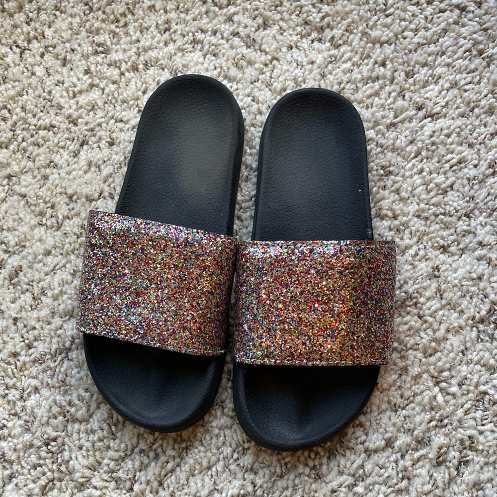 Glitter slides